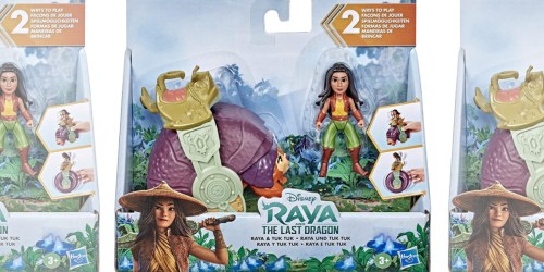 Disney Raya and The Last Dragon Raya & Tuk Tuk Set Only $6 on Amazon (Regularly $16)