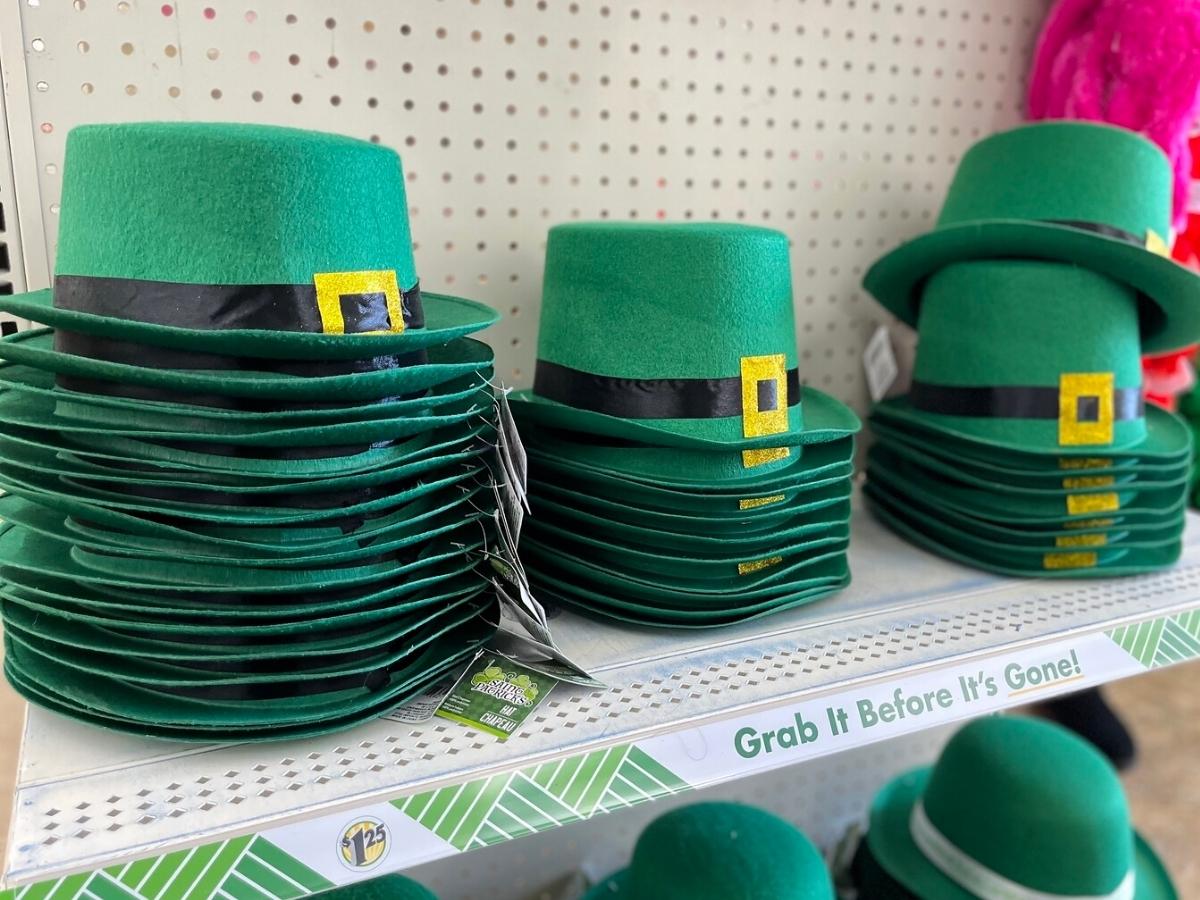 dollar tree leprechaun hat