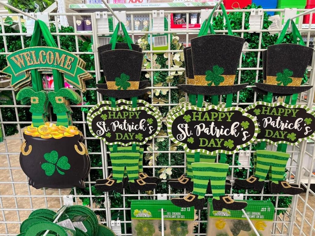St. Patrick's Day Decor & Accessories Now Available at Dollar Tree