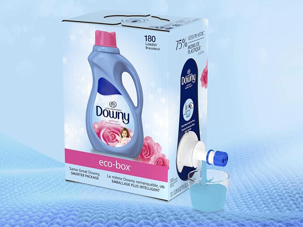 downy ultra concentrated april fresh fabric softener ecobox