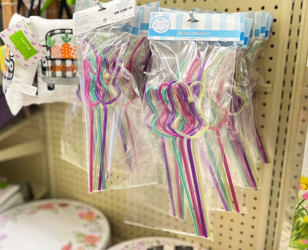 bunny shaped straws