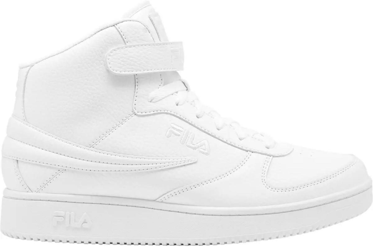 fila men's a high shoes in white