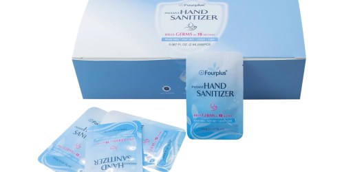 Hand Sanitizer Gel Packets 80-Count Only $5.82 on Staples.com (Regularly $13)