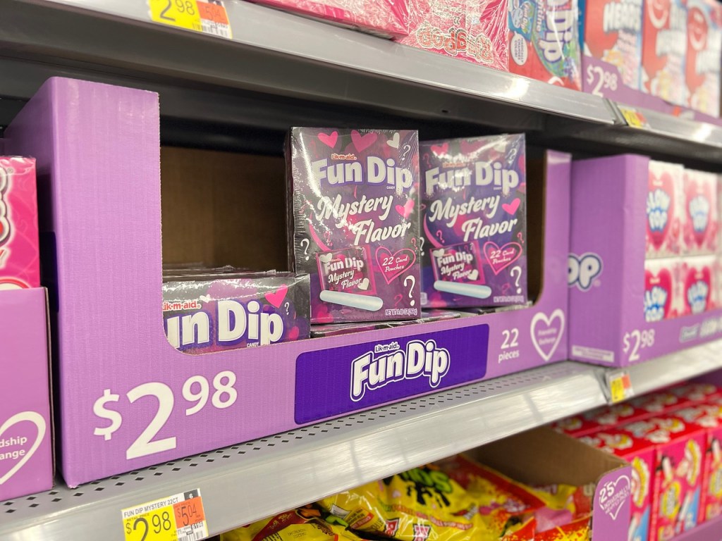 Fun Dip Mystery Flavor on store shelf