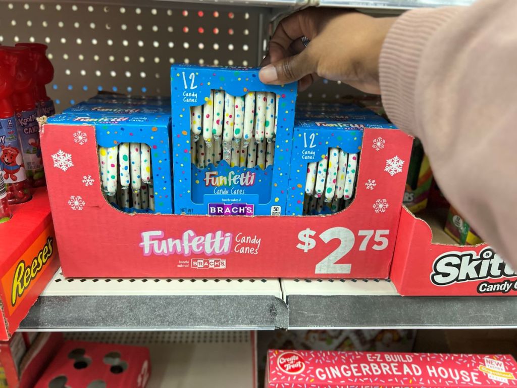 Funfetti Candy Canes