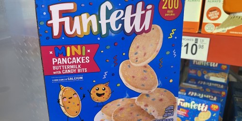 Frozen Funfetti Mini Pancakes 200-Count Just $10.98 at Sam’s Club