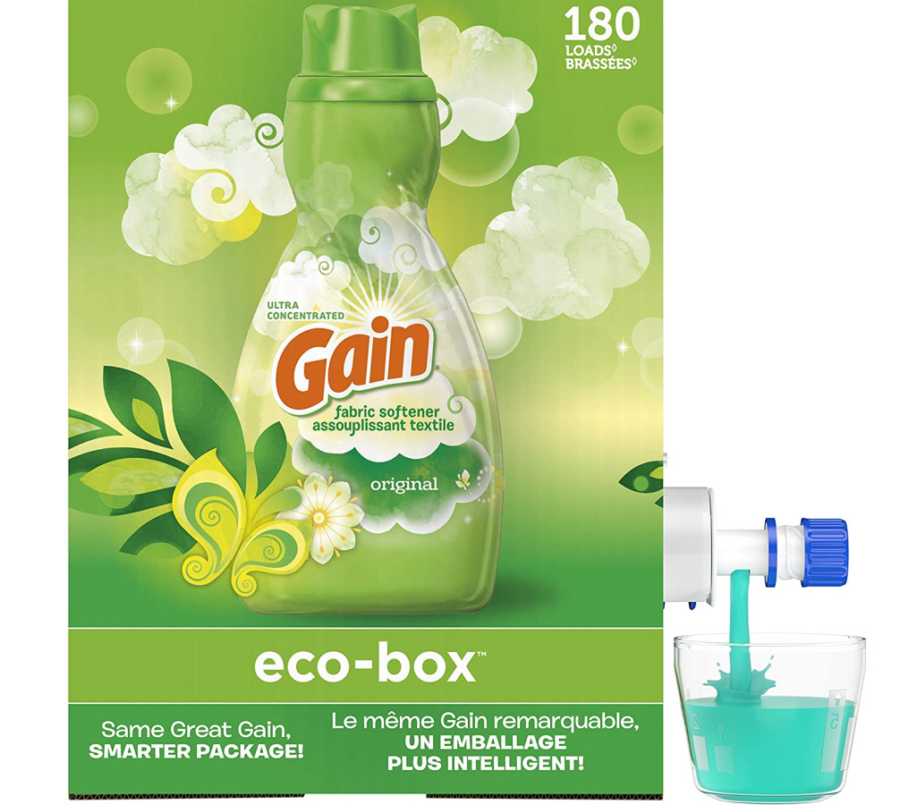 Gain Eco-Box Liquid Fabric Softener