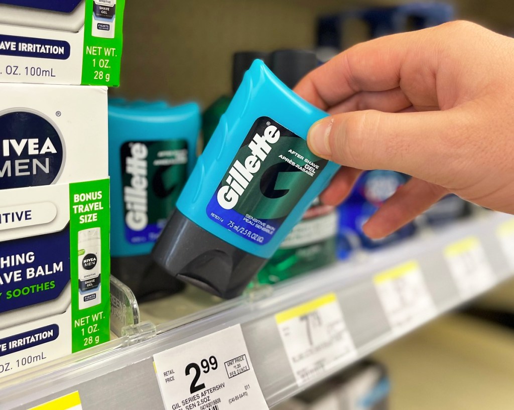 Gillette After Shave Gel Only 99¢ at Walgreens (Regularly 3)