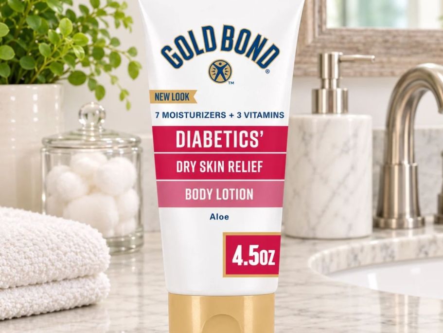 Gold Bond Diabetic Body 4.5oz Lotion Just $2.72 Shipped on Amazon