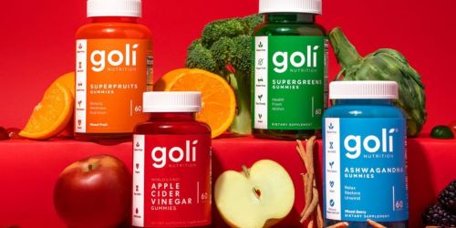 Over 35% Off Goli Gummies + Free Shipping on Amazon | Apple Cider Vinegar, Superfruits & More