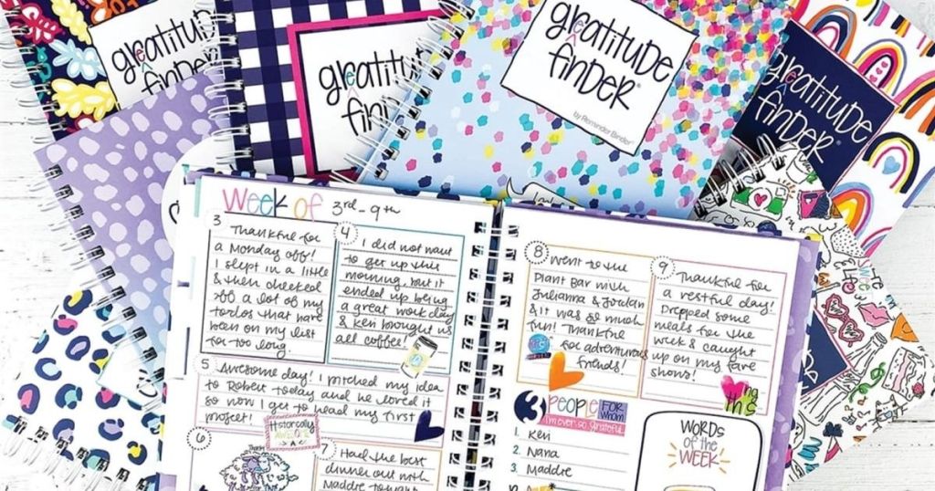 multiple Gratitude Journals
