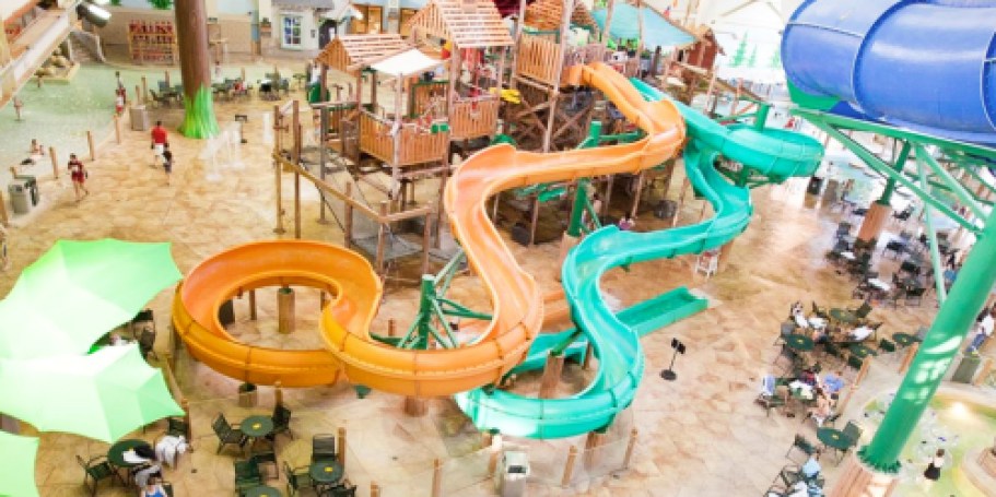 Great Wolf Lodge $93 Per Night + SIX Waterpark Passes (Heated Pools to Beat the Winter Blues!)