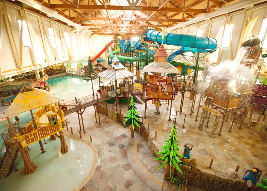 water slides at great wolf lodge