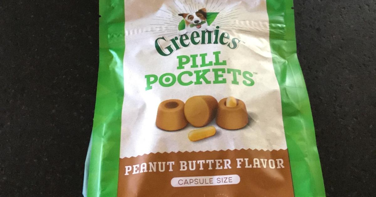 greenies peanut butter pill pockets