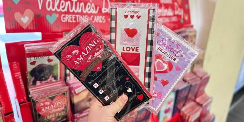 Handmade Valentine’s Day Cards Just $1 at Dollar Tree