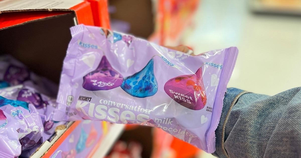 hershey's conversation kisses in store