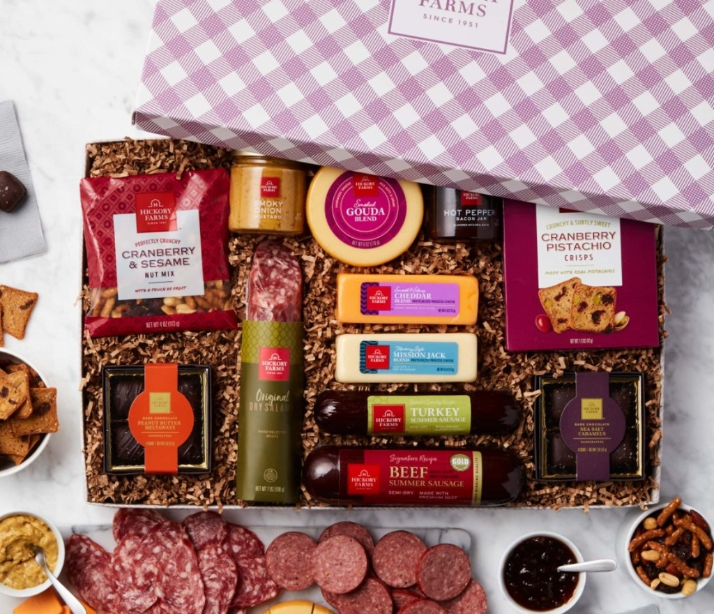 Hickory Farms Spring Charcuterie & Chocolate Gift Box