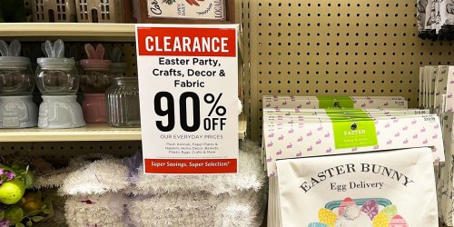 90% Off Hobby Lobby Easter Clearance | Table Decor, Mugs, Signs, Wreaths, & More