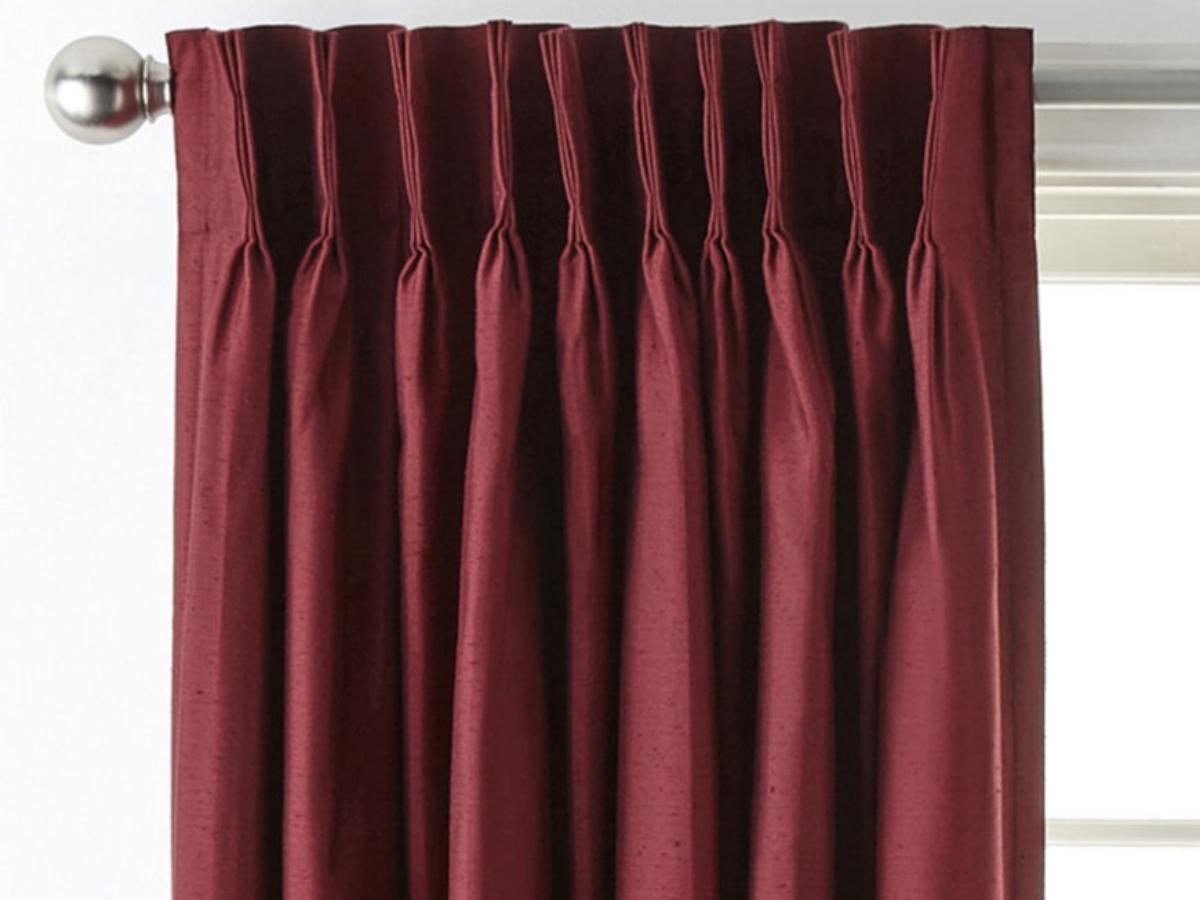 Home Supreme Thermal Energy Saving Curtain Panel in French Cabernet