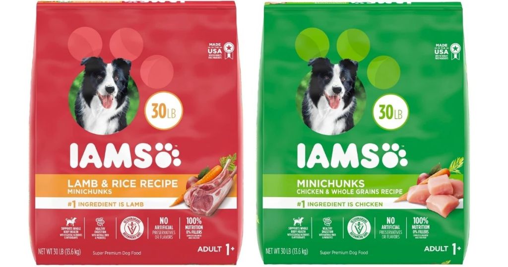 iams minichunk lamb and rice and chicken recipes