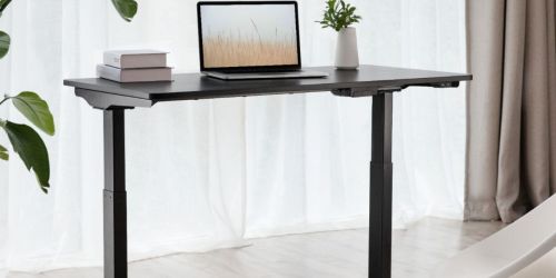 Adjustable Electric Standing Desk Only $229.99 Shipped on BestBuy.com (Regularly $330)