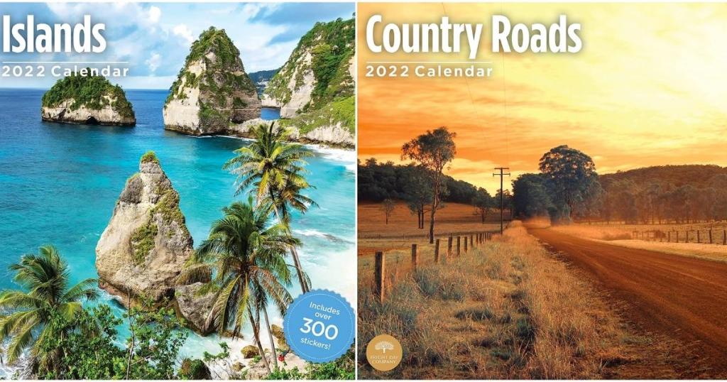 islands and country roads 2022 wall calendars