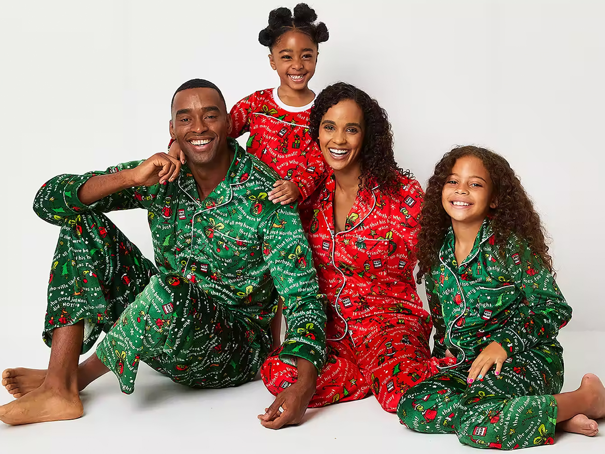 jcpenney christmas pajama sets