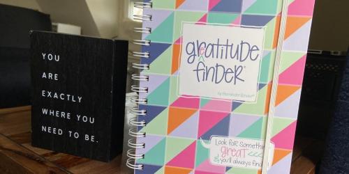Gratitude Journal w/ Stickers Only $15.86 Shipped | Meaningful Gift Idea for Family & Friends