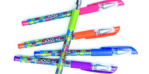 Jolly Rancher & Reese’s Scented Gel Pens & Markers 5-Count ONLY $8 on Amazon