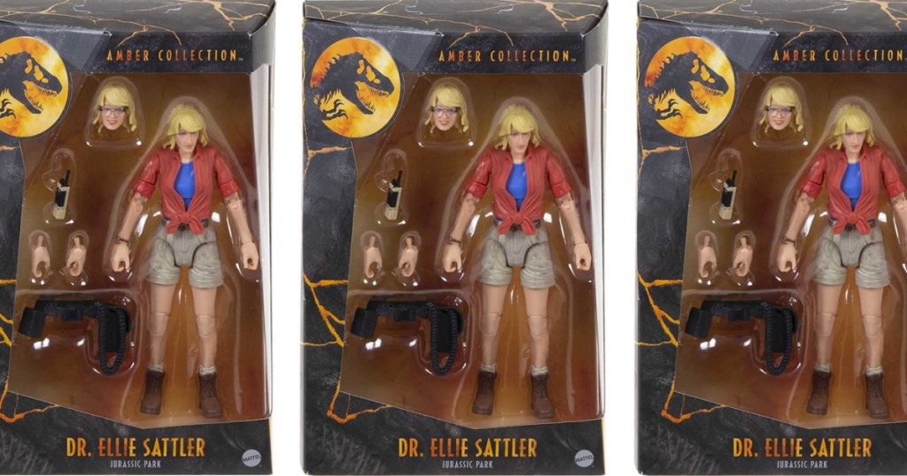 Jurassic World Amber Collection Dr. Ellie Sattler 6-in Action Figure