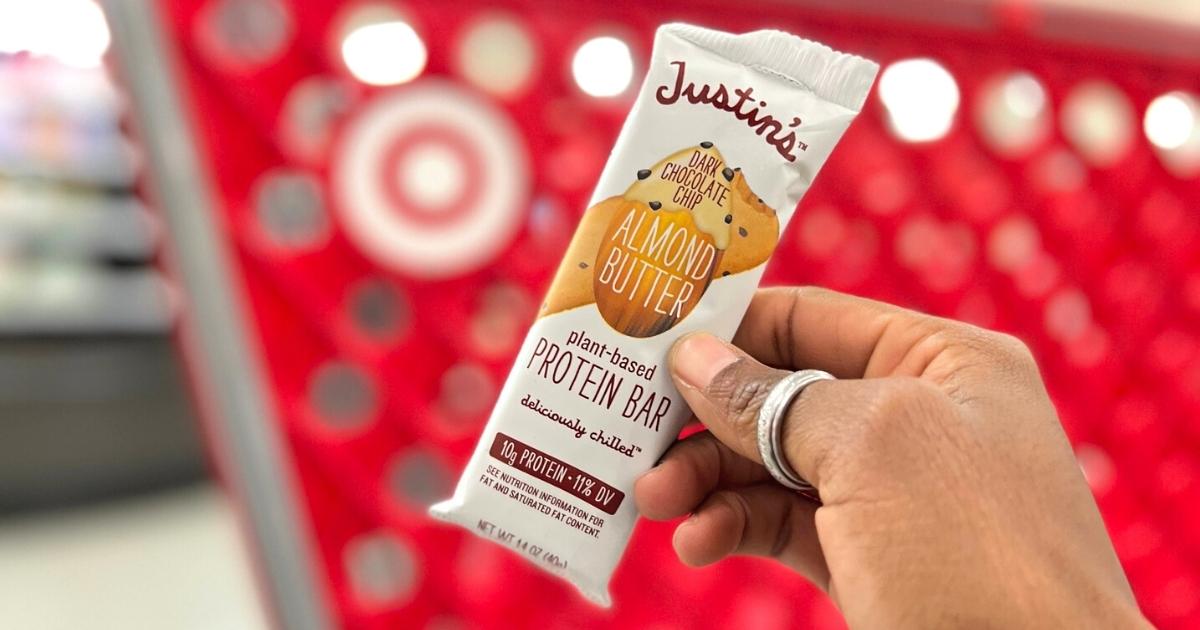 50 Off Justin's Almond Butter Protein Bars at Target Hip2Save