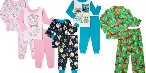 ** Baby & Toddler 4-Piece Pajama Sets from $7 on Walmart.com | Disney, Star Wars, Paw Patrol & More