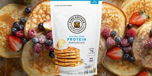 King Arthur Gluten-Free Protein Pancake Mix 12oz Bag Only $2.55 Shipped on Amazon