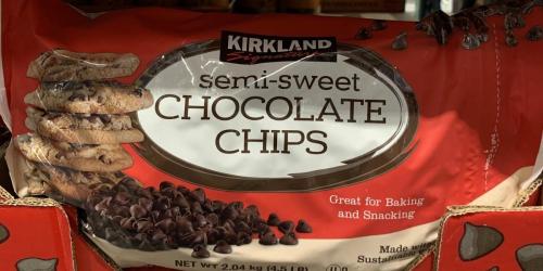 Kirkland Chocolate Chips 4.5lb Bag Only $7.99 on Amazon