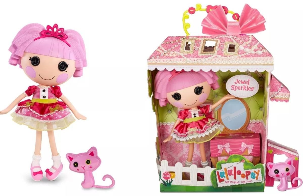 lalaloopsy jewel sparkles doll with packaging