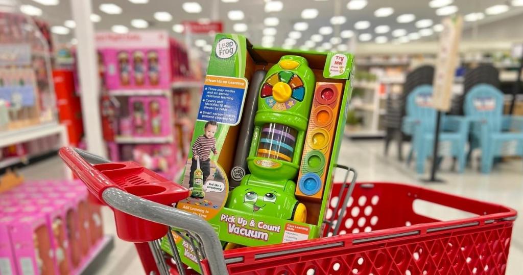 leapfrog pick up and count vacuum in store