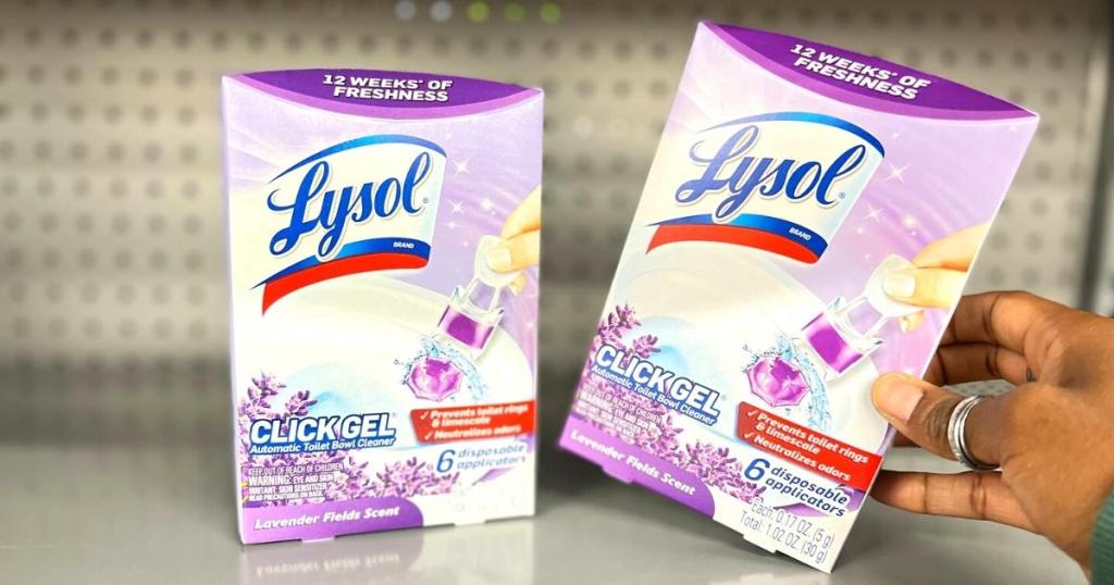 Lysol Click Gel Automatic Toilet Bowl Cleaner 6-Pack