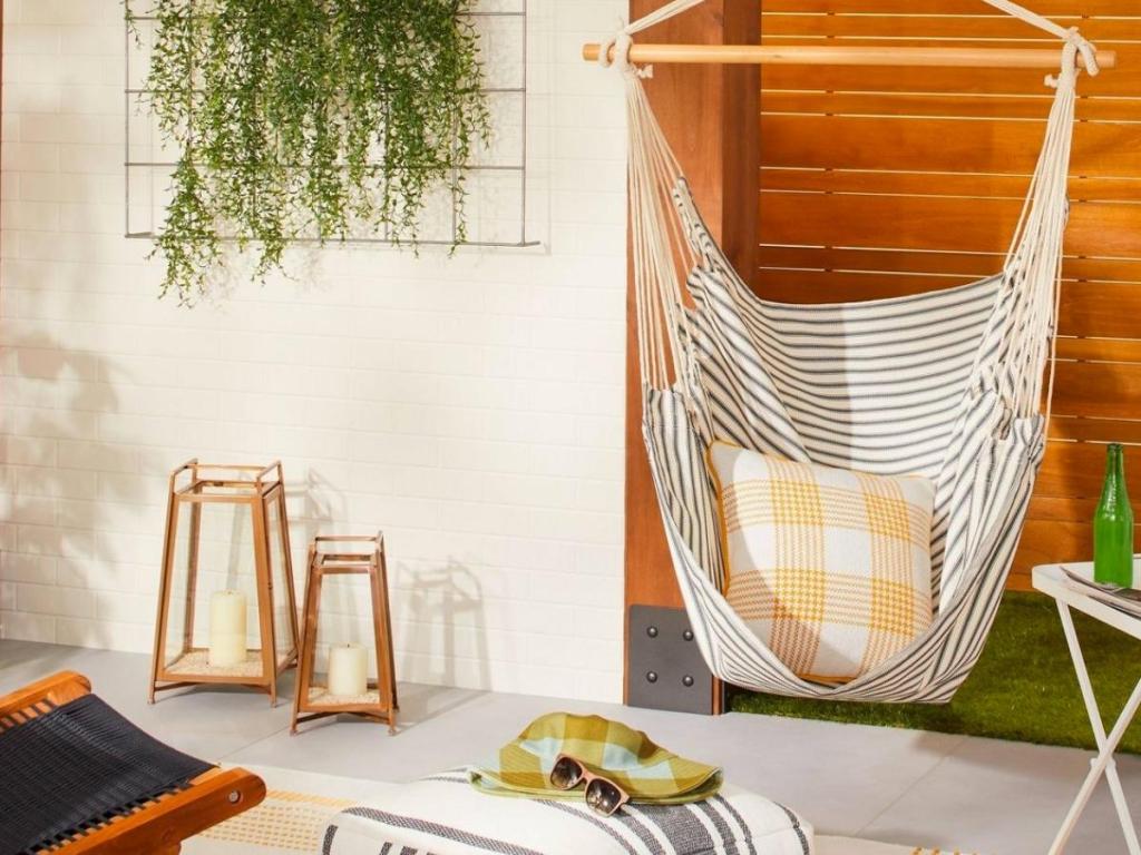 Hearth & Hand with Magnolia Striped Hammock Chair