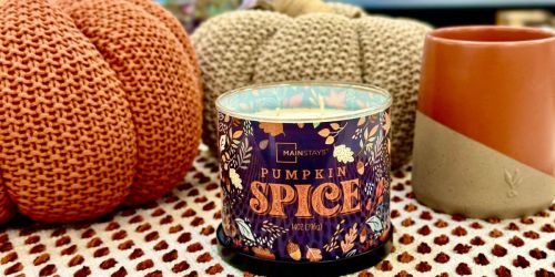 Fall Scented 3-Wick Candles Only $7.44 at Walmart | Available In-Store and Online