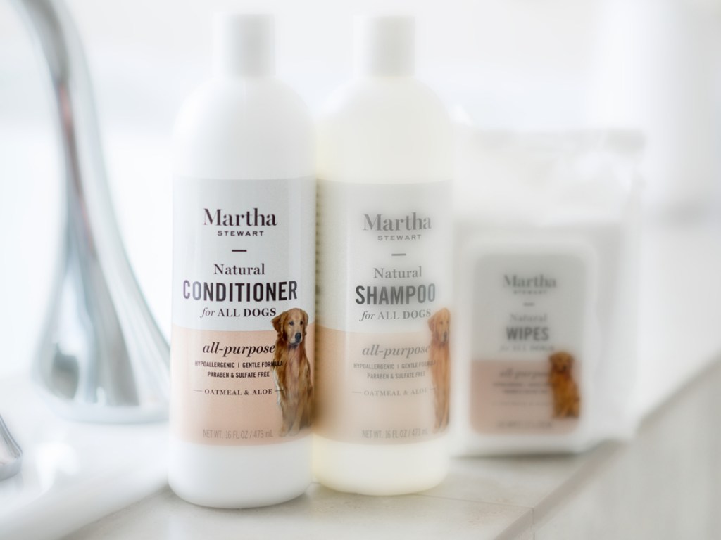 martha stewart pet shampoo and conditioner