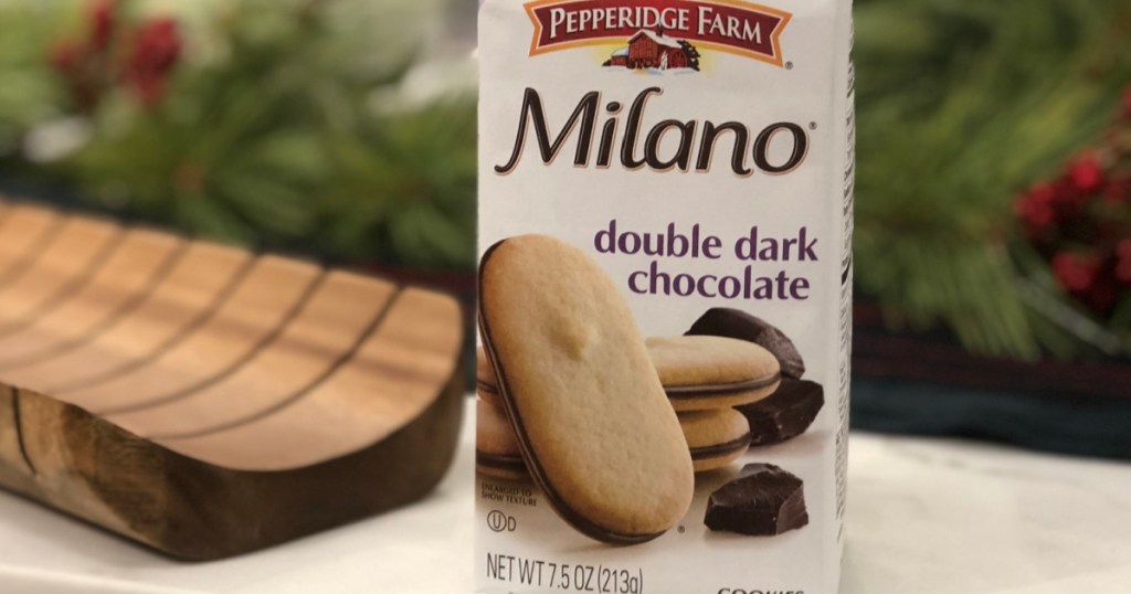 bag of milano cookies