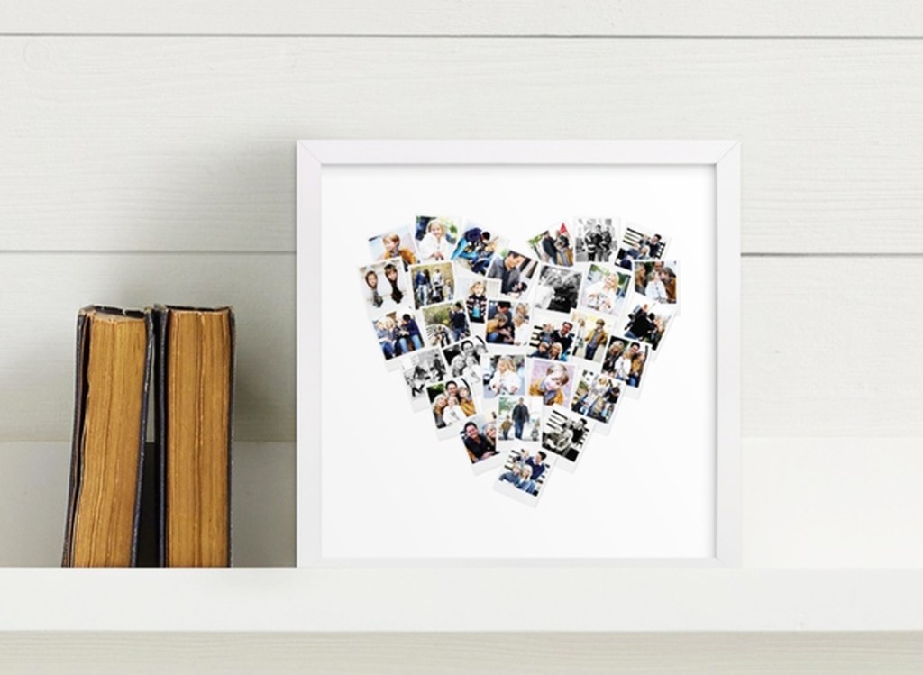photos in the shape of a heart