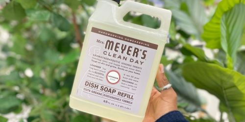 Mrs. Meyer’s Clean Day Liquid Soap Refills from $7.50 on Amazon