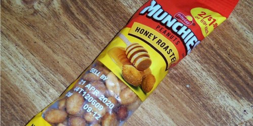 Munchies Honey Roasted Peanuts 36-Count Only $12 Shipped on Amazon