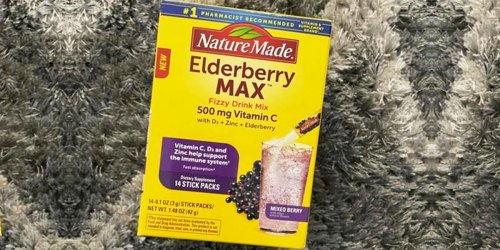 Nature Made Elderberry & Vitamin C Drink Mix 14-Count Only $5 Shipped on Amazon (Regularly $15)