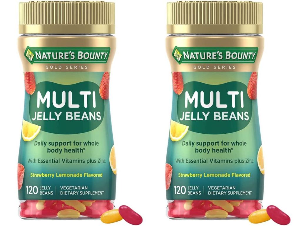 2 bottles of Nature's Bounty Multi Jelly Beans