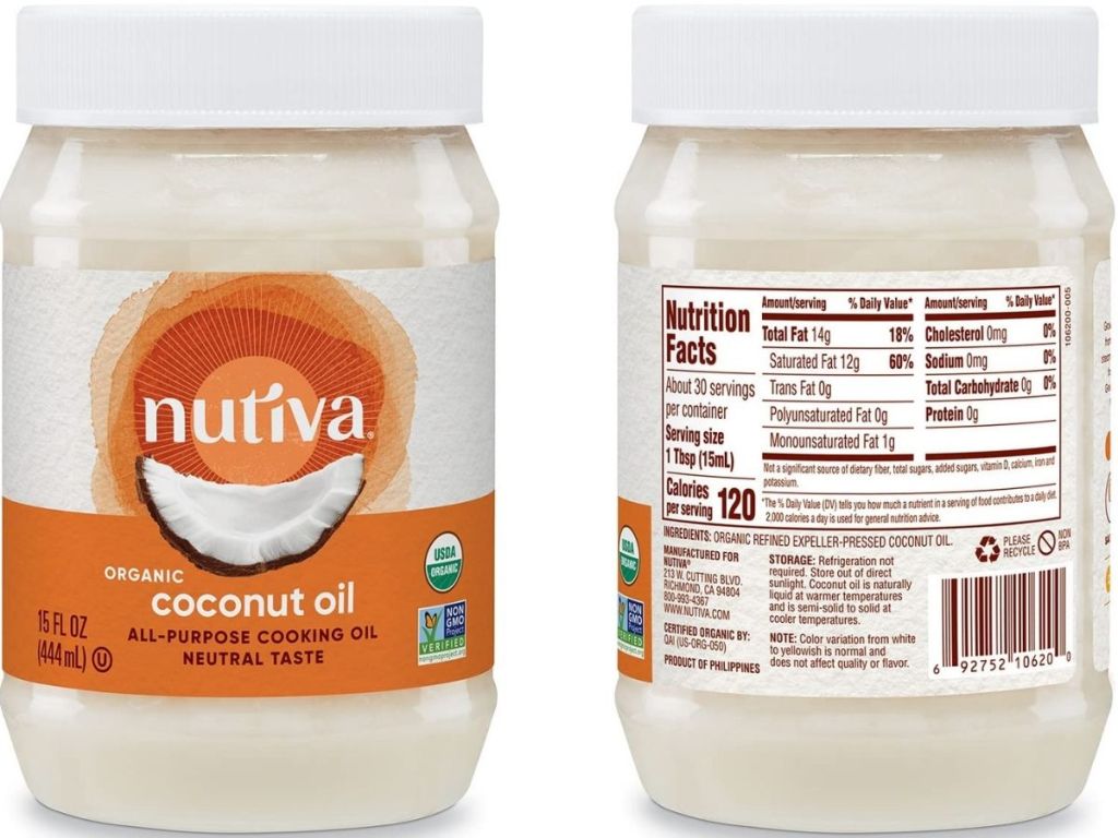 Nutiva Coconut Oil 