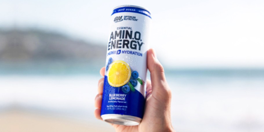 *HOT* Optimum Nutrition Sparkling Hydration Drink 12-Pack ONLY $2.52 Shipped on Amazon (Reg. $25)