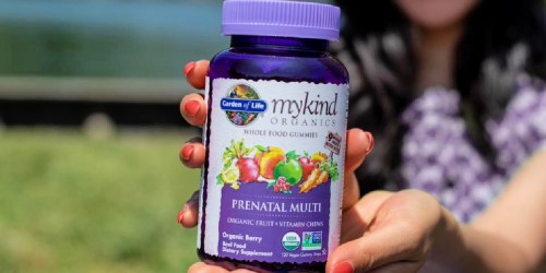 Up to 60% Off Garden of Life Organic Prenatal Vitamins on Amazon | Gummies 120-Count Bottle Just $13 Shipped