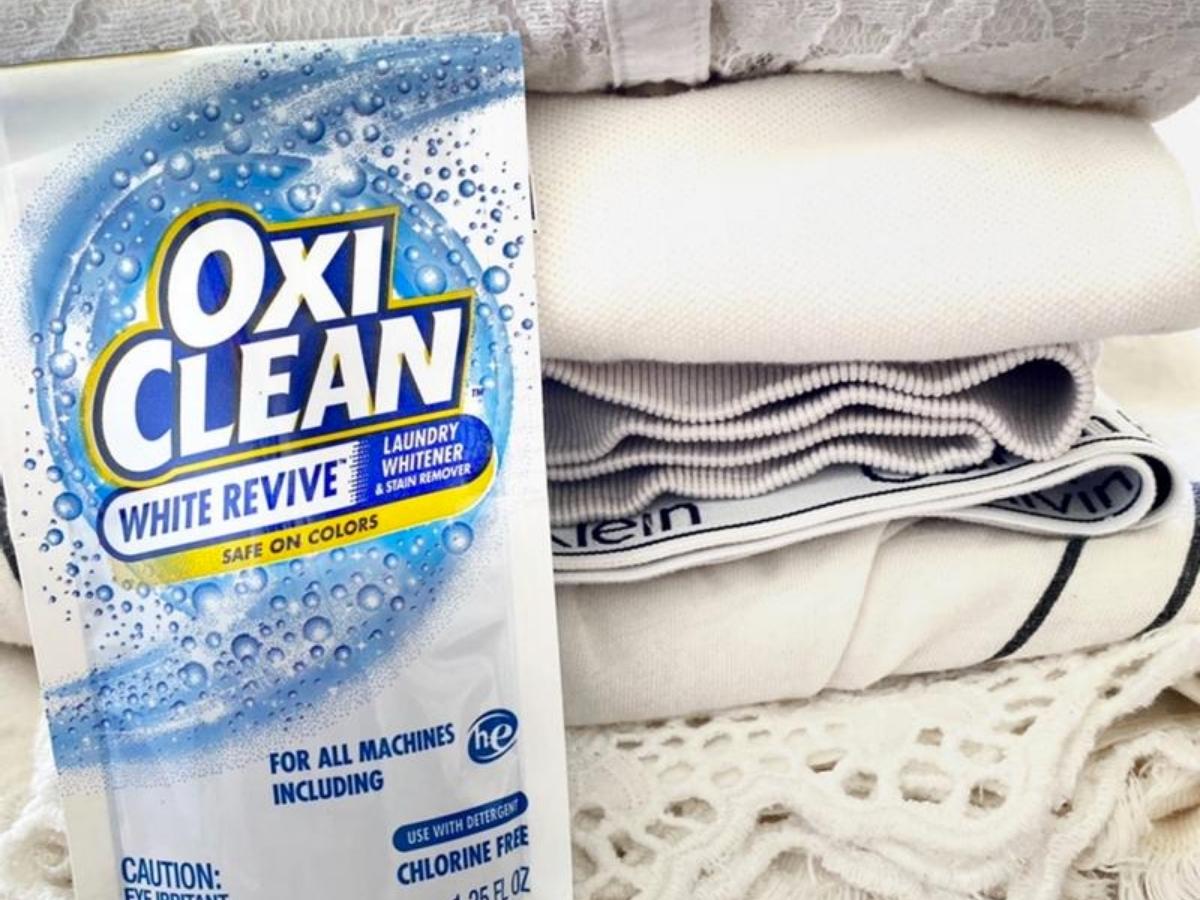 OxiClean Laundry Whitener Packs 24Count Only 5.59 Shipped on Amazon